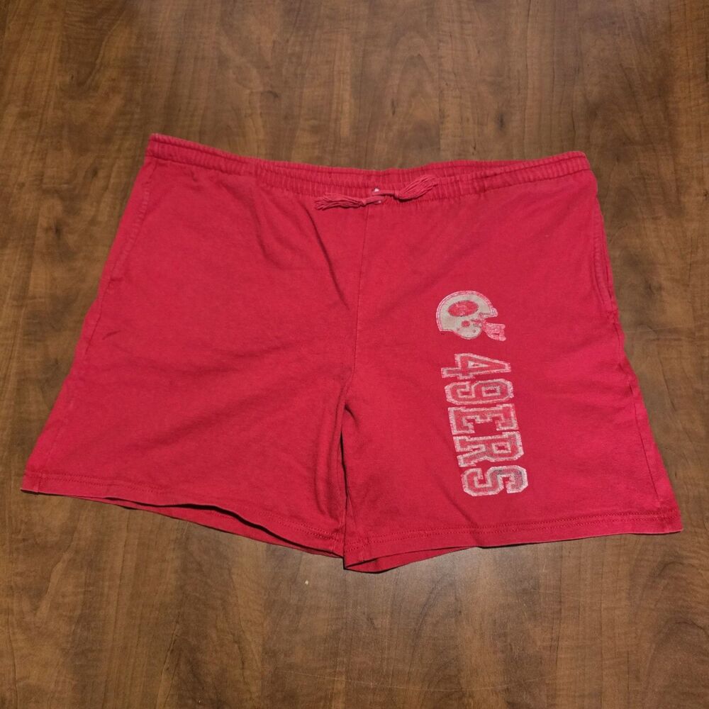 Champion Vintage 80s 90s San Francisco 49ers Drawstring Waistline Shorts XL